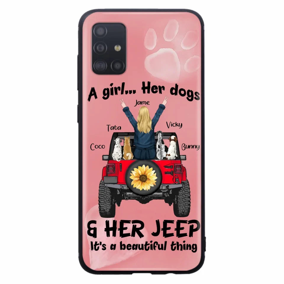 Personalized Dog Mom & Off-road Phone case - Case For Iphone and Samsung - 2OTN07