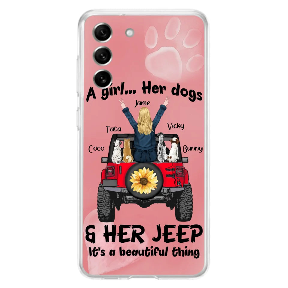Personalized Dog Mom & Off-road Phone case - Case For Iphone and Samsung - 2OTN07