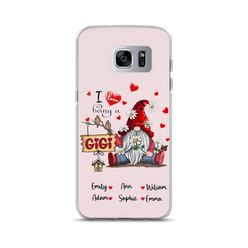 Custom Personalized Phone Case - I Love Being a Grandma - R5OIKQ