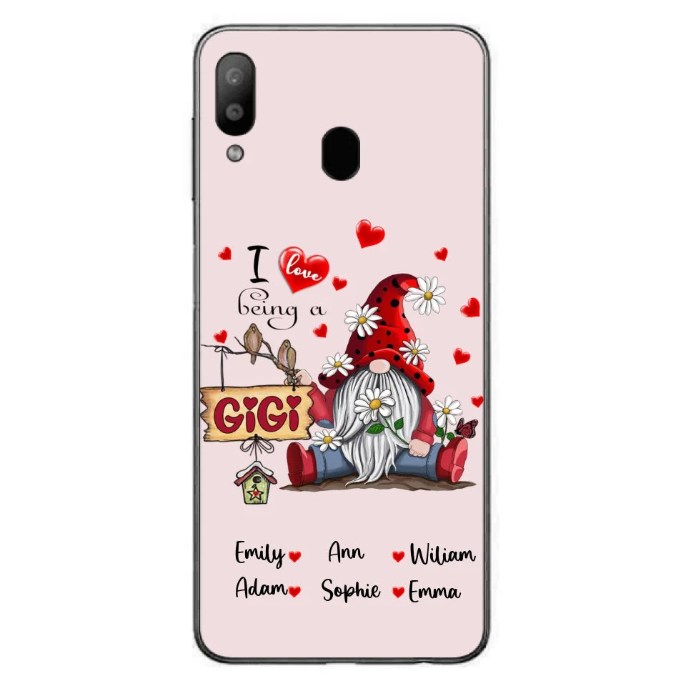 Custom Personalized Phone Case - I Love Being a Grandma - R5OIKQ