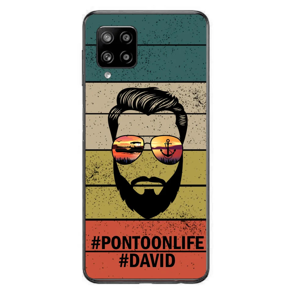 Custom Personalized Pontoonlife Phone Case - Best Gift for Dads - For iPhone And Samsung - NTQYR8