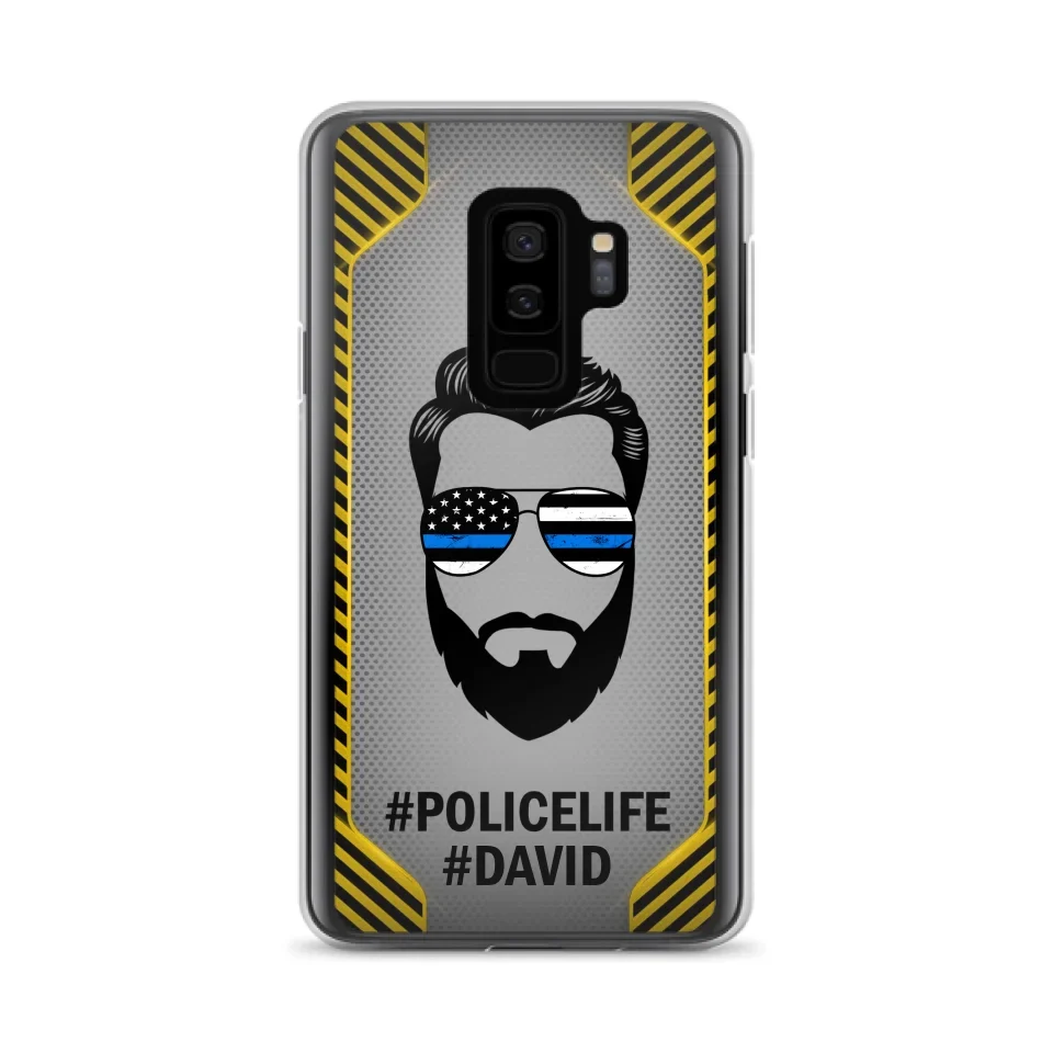 Custom Personalized Policelife Phone Case - Best Gift for Dads - For iPhone And Samsung - NTQYR8