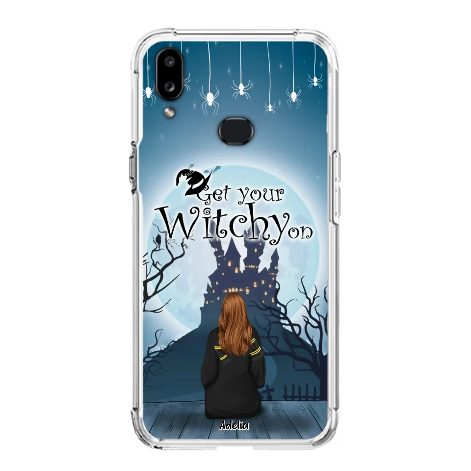 Custom Personalized Witch Phone Case - Upto 4 Witches - Best Gift For Friends - Get Your Witchy on - Case For iPhone And Samsung