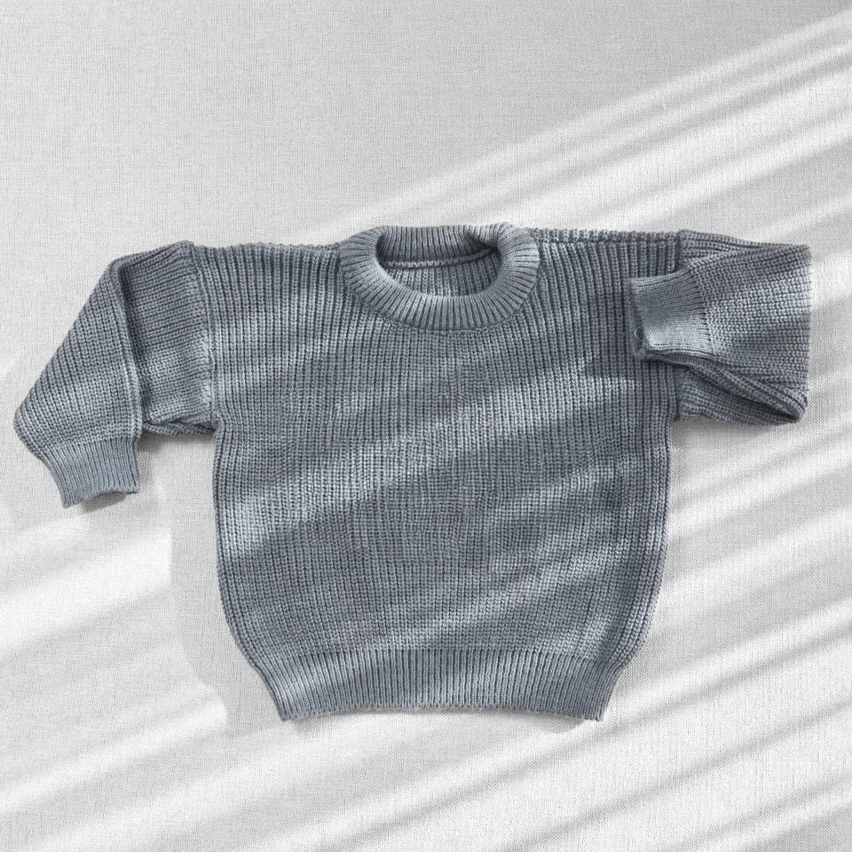 Personalized Hand Embroidered Baby and Toddler Sweaters - Protected By Dogs - Up to 3 Dogs