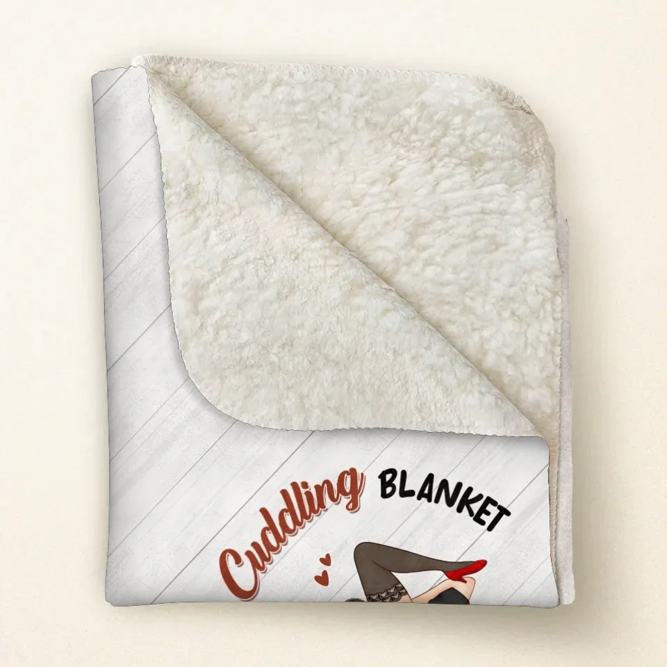 Personalized Couple Fleece Throw Blanket/Quilt - I Licked It So...It's Mine - Christmas Gift Idea For Couple