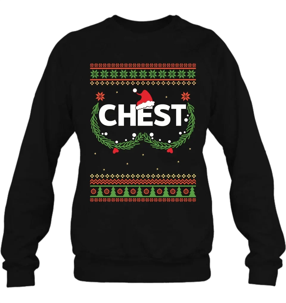 Personalized Couple Sweatshirt - Christmas Gift Idea For Couple/Him/Her