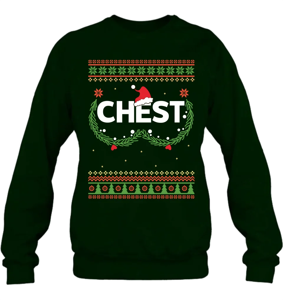 Personalized Couple Sweatshirt - Christmas Gift Idea For Couple/Him/Her
