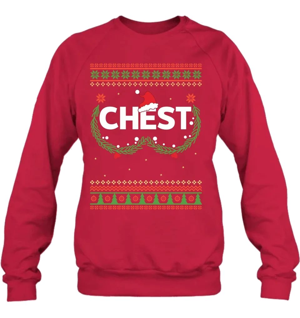 Personalized Couple Sweatshirt - Christmas Gift Idea For Couple/Him/Her