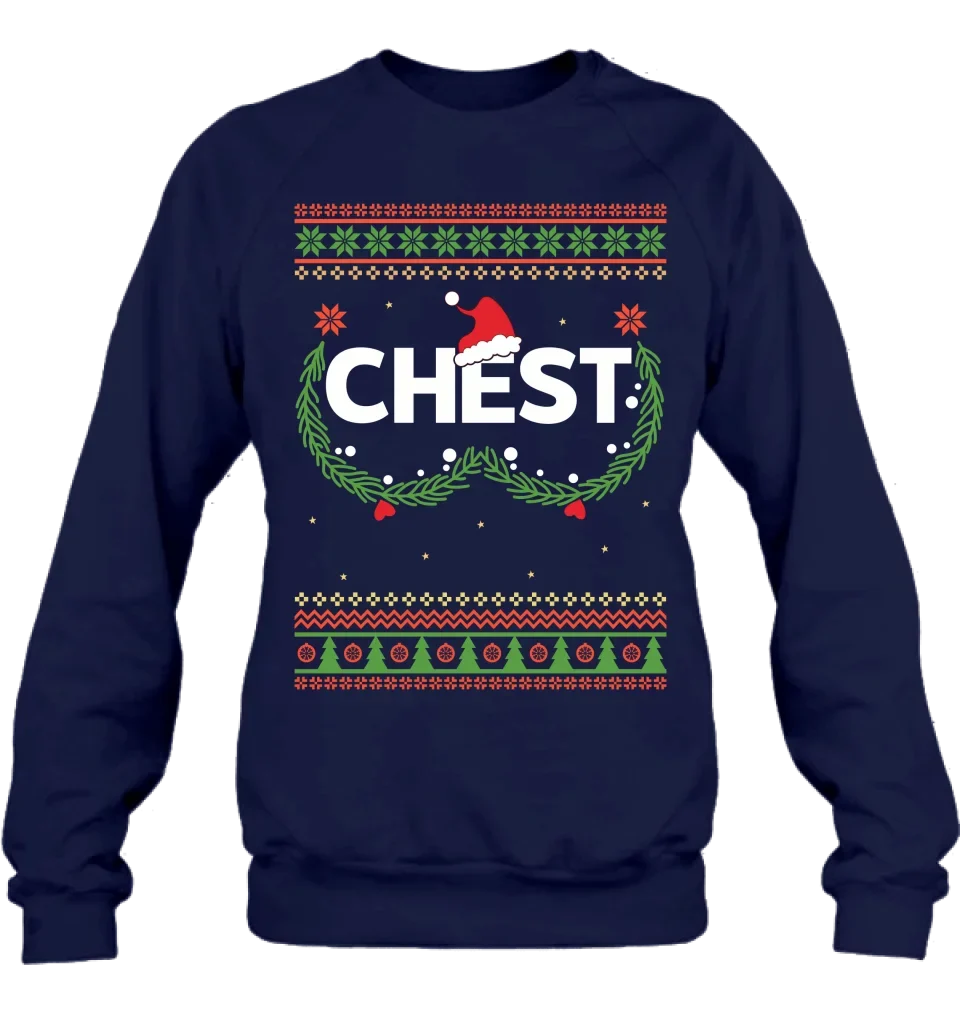 Personalized Couple Sweatshirt - Christmas Gift Idea For Couple/Him/Her