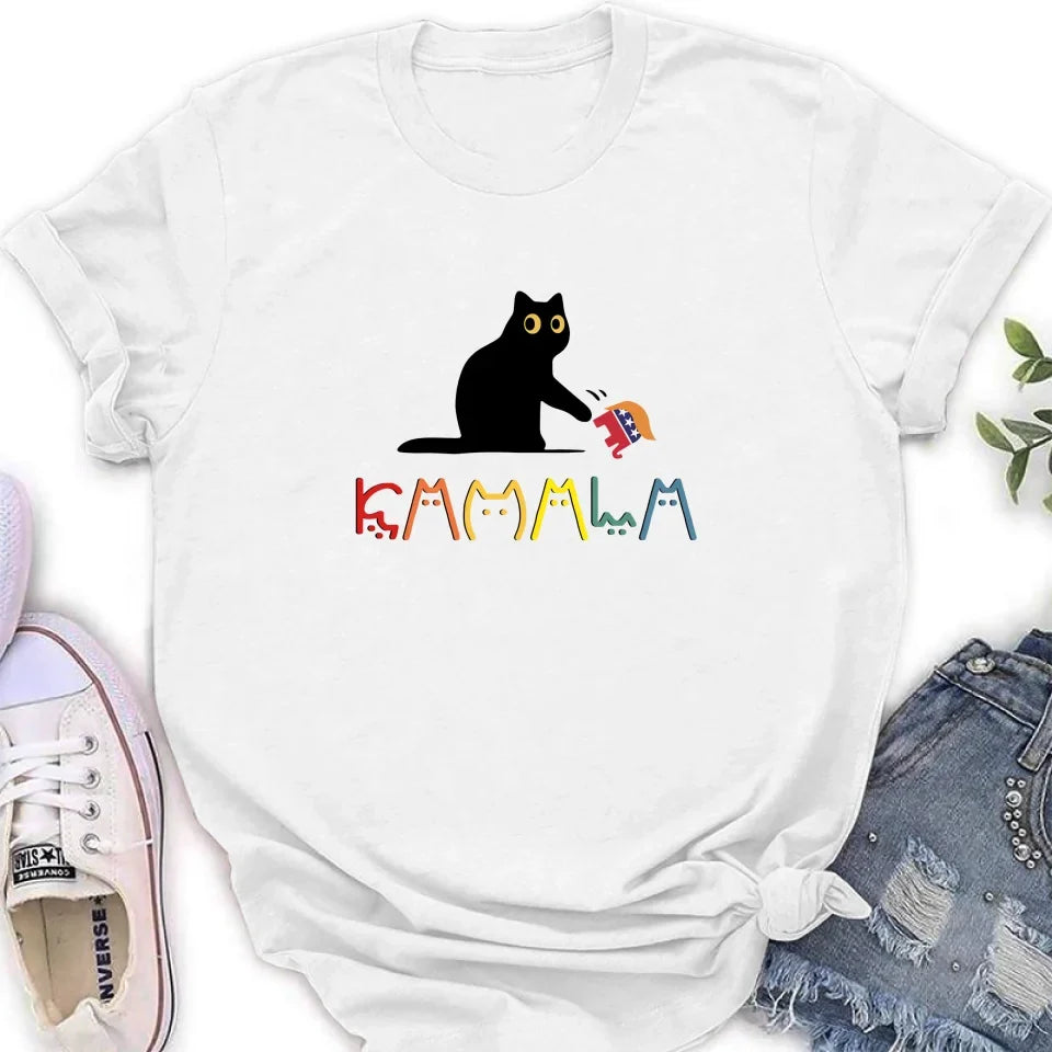 Personalized Cat Lady T-shirt/Long Sleeve/Sweatshirt/Hoodie - Gift Idea For Cat Lover