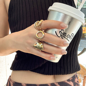 01 Light Gold Ring Set 5569