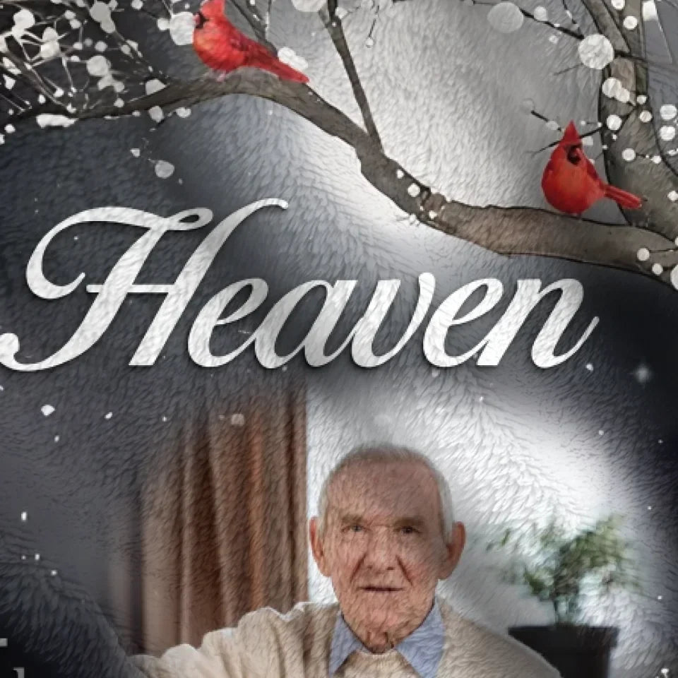 Personalized Memorial Quilt/Fleece Throw Blanket - Memorial Gift Idea - Upload Photo - A Hug From Heaven