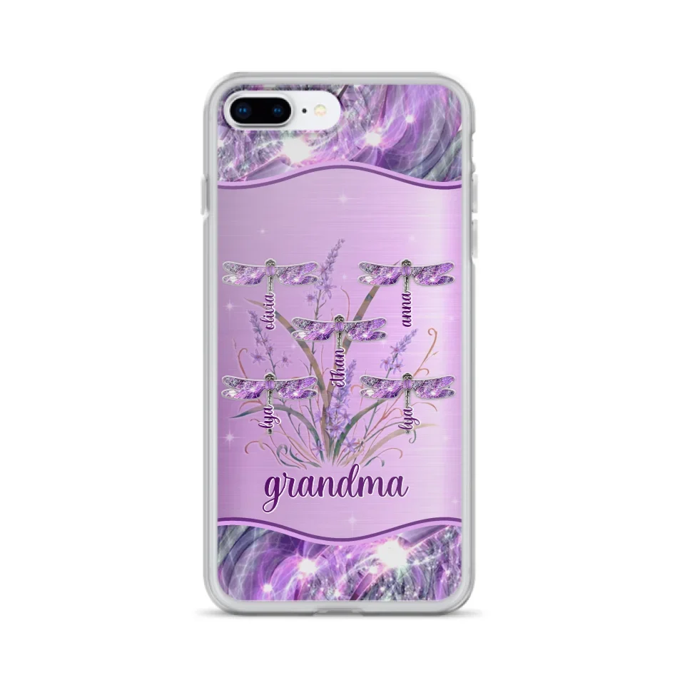 Custom Personalized Grandma Phone Case - Gift Idea For Grandma/ Mom - Case For iPhone/ Samsung