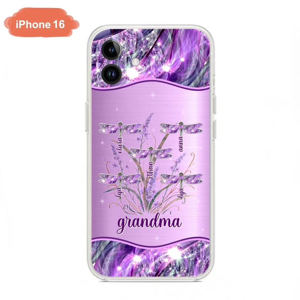 Custom Personalized Grandma Phone Case - Gift Idea For Grandma/ Mom - Case For iPhone/ Samsung