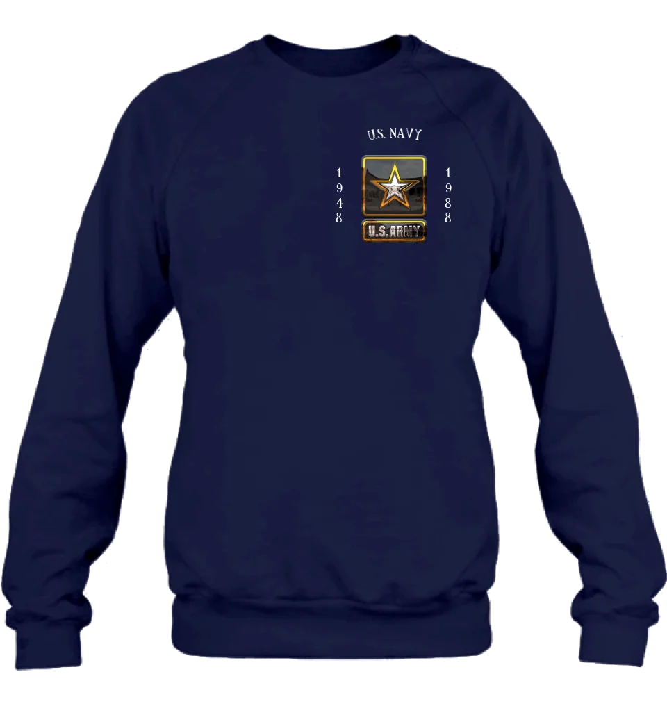 Personalized Veteran Shirt/Hoodie - Father's Day Gift Idea for Veteran