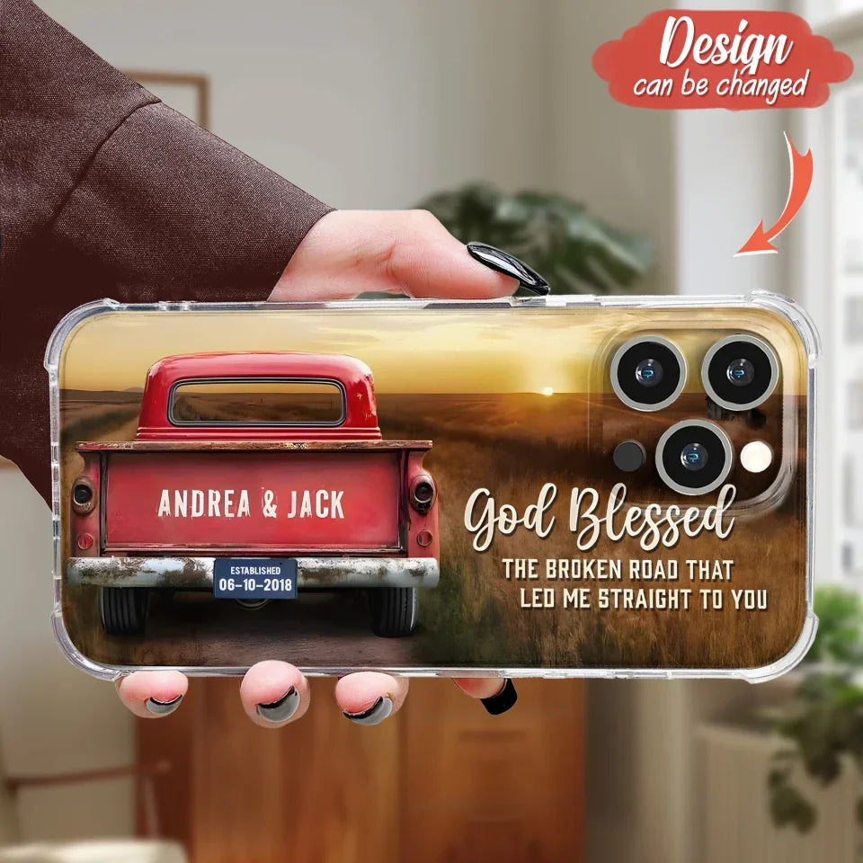 Custom Personalized Phone Case - Gift Idea For Couple - Case For iPhone/Samsung