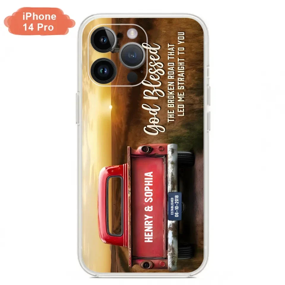Custom Personalized Phone Case - Gift Idea For Couple - Case For iPhone/Samsung