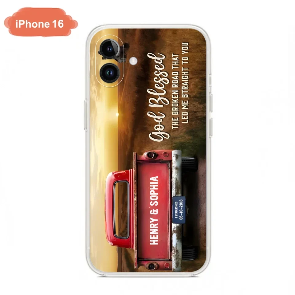 Custom Personalized Phone Case - Gift Idea For Couple - Case For iPhone/Samsung