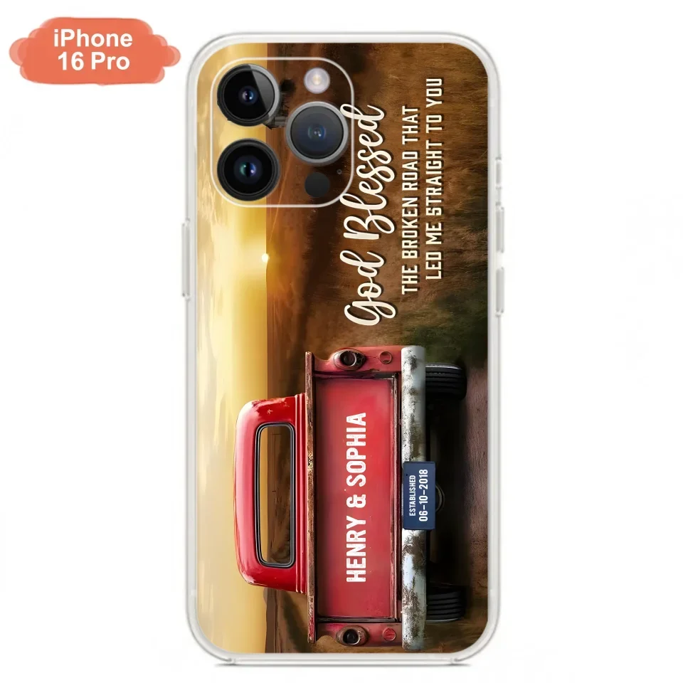 Custom Personalized Phone Case - Gift Idea For Couple - Case For iPhone/Samsung