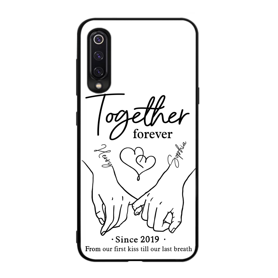 Custom Personalized Couple Phone Case For Xiaomi/ Oppo/ Huawei - Gift Idea For Couple - Together Forever
