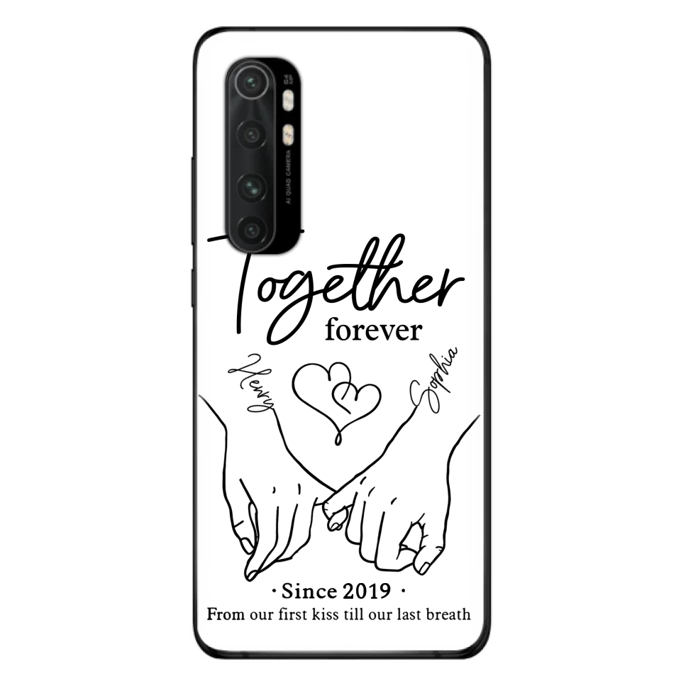 Custom Personalized Couple Phone Case For Xiaomi/ Oppo/ Huawei - Gift Idea For Couple - Together Forever