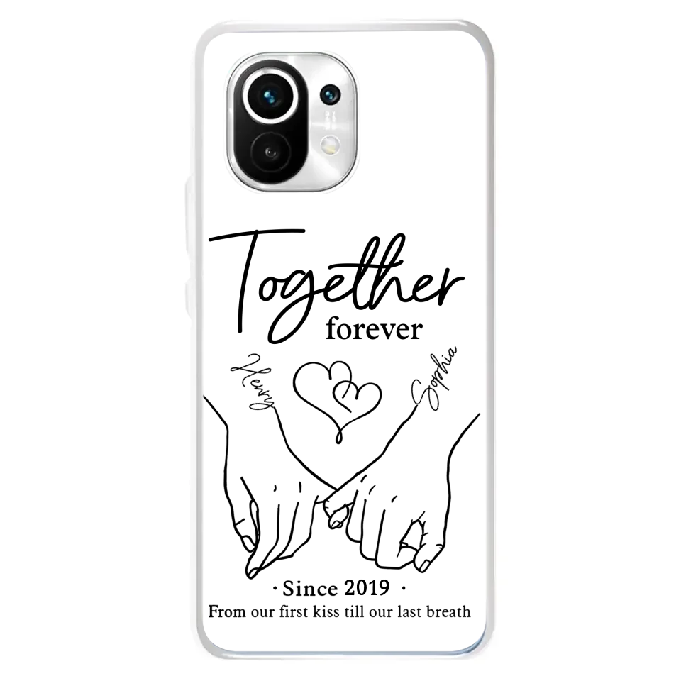 Custom Personalized Couple Phone Case For Xiaomi/ Oppo/ Huawei - Gift Idea For Couple - Together Forever