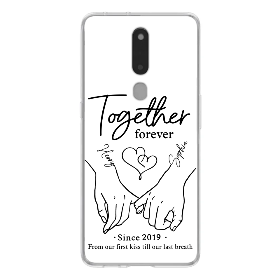 Custom Personalized Couple Phone Case For Xiaomi/ Oppo/ Huawei - Gift Idea For Couple - Together Forever