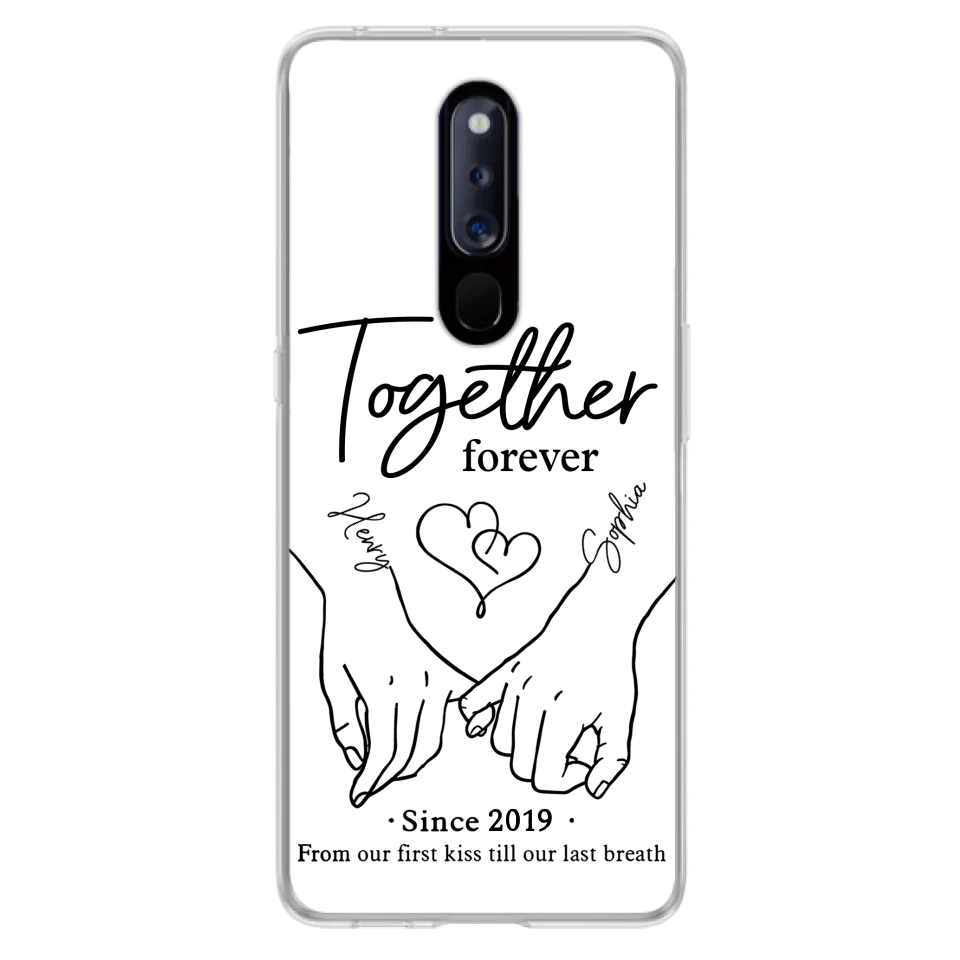Custom Personalized Couple Phone Case For Xiaomi/ Oppo/ Huawei - Gift Idea For Couple - Together Forever