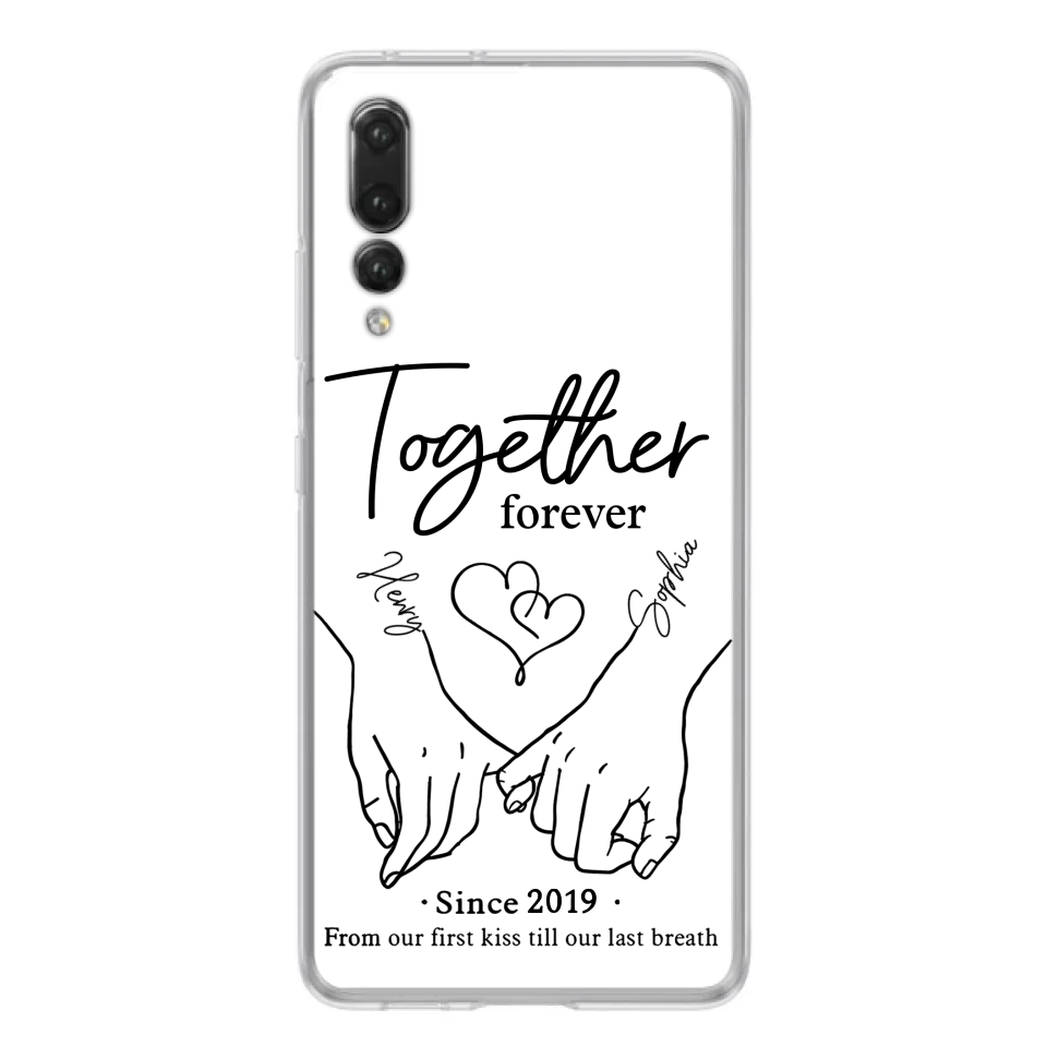 Custom Personalized Couple Phone Case For Xiaomi/ Oppo/ Huawei - Gift Idea For Couple - Together Forever