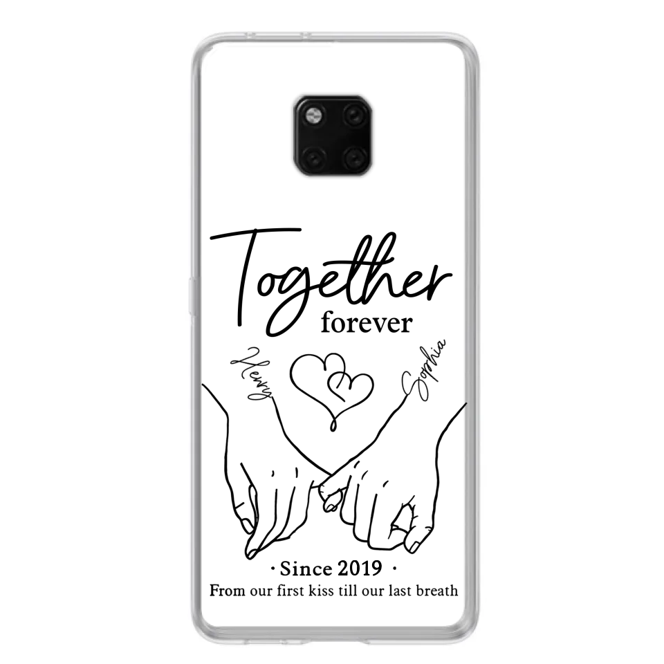 Custom Personalized Couple Phone Case For Xiaomi/ Oppo/ Huawei - Gift Idea For Couple - Together Forever
