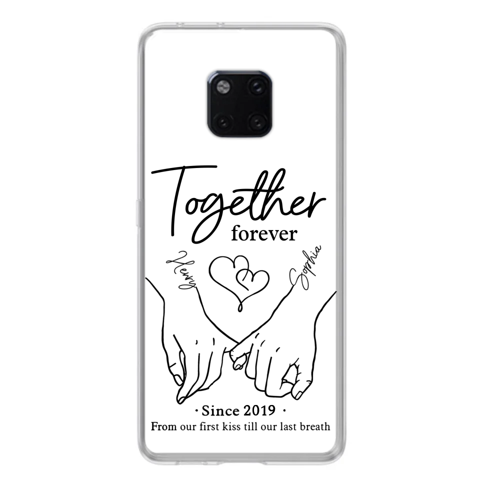 Custom Personalized Couple Phone Case For Xiaomi/ Oppo/ Huawei - Gift Idea For Couple - Together Forever