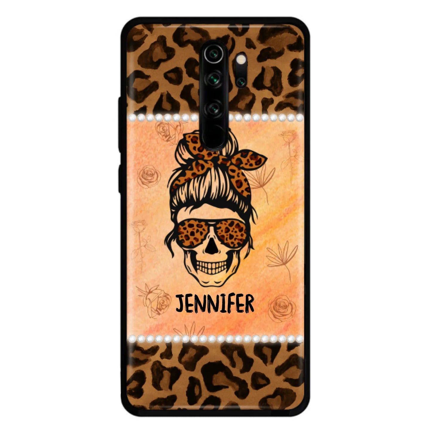 Custom Personalized Skull Phone Case - Phone Case For iPhone, Samsung and Xiaomi