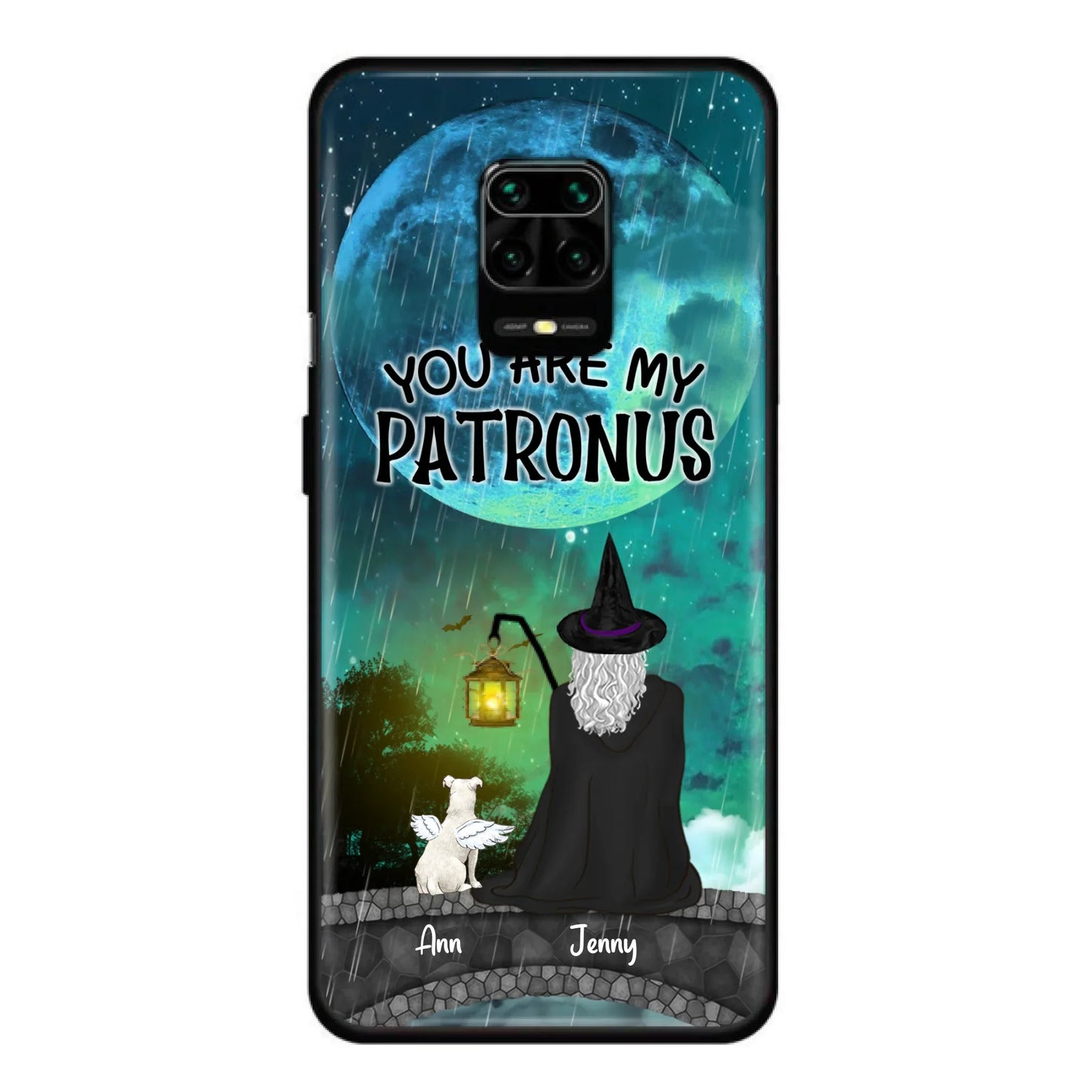 Personalized Witchy Phone Case - Up to 2 Girls and 4 Pets - You Are My Patronus - 4UM2XW