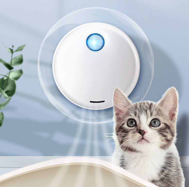 Intelligent pet deodorizer cat litter box deodorizer cat supplies dog bed pet cage deodorizer