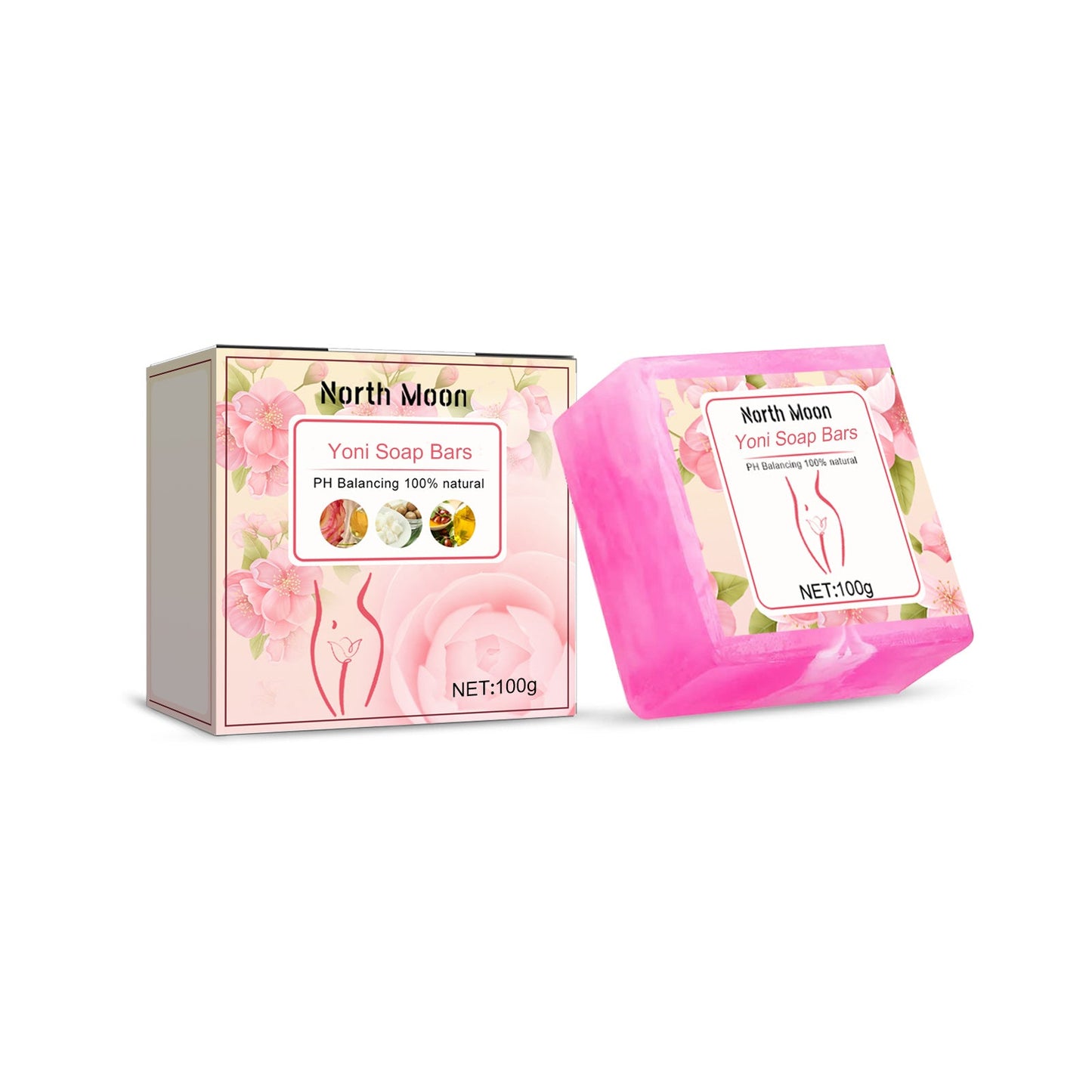 Women's Cleansing Treatment Essence Body Skin Cleansing Mild Bath Soap Treatment Essence