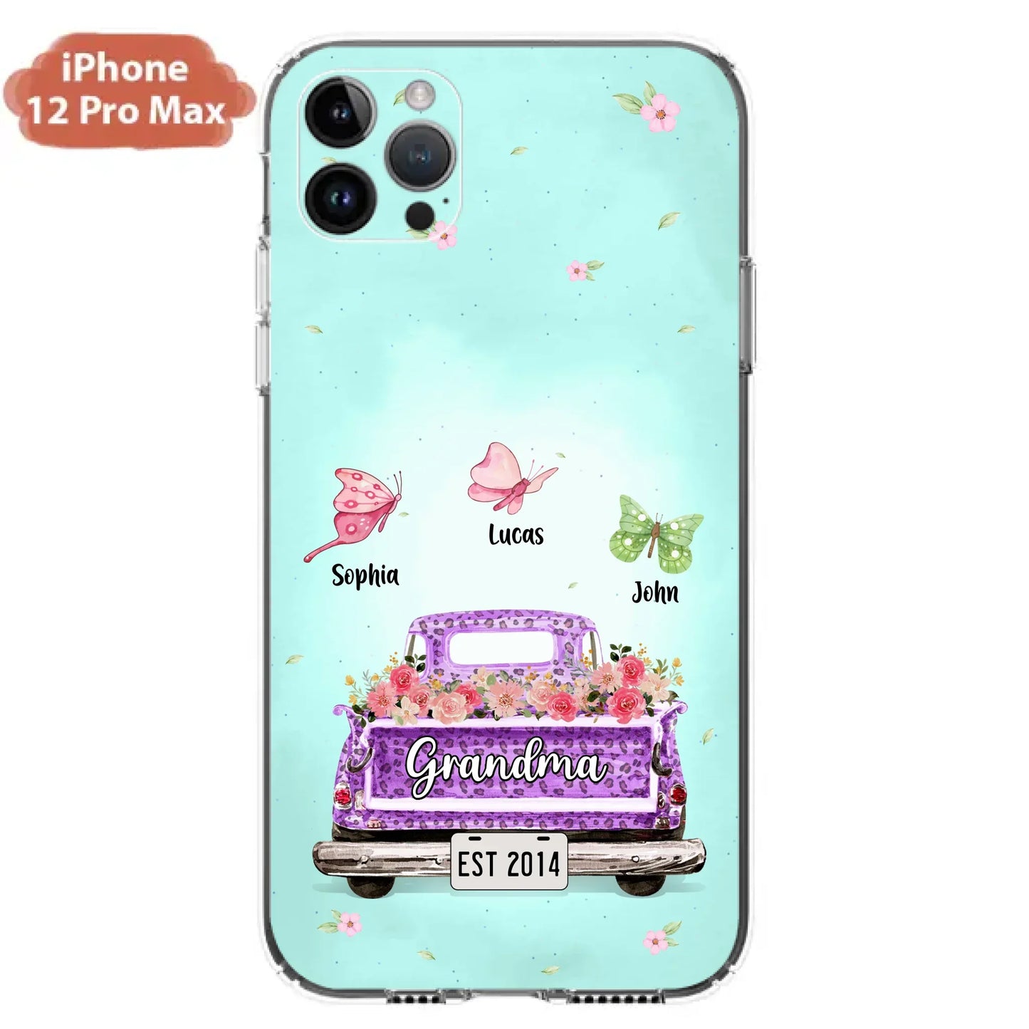 Custom Personalized Grandma Phone Case - Gift Idea For Grandma/ Mom - Case For iPhone/ Samsung