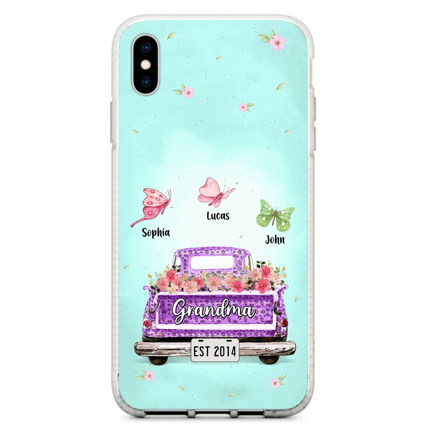 Custom Personalized Grandma Phone Case - Gift Idea For Grandma/ Mom - Case For iPhone/ Samsung