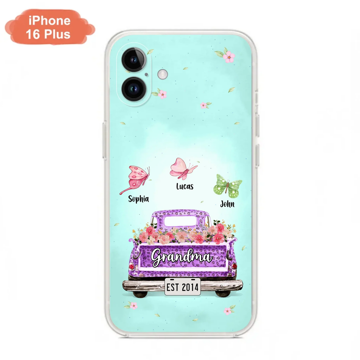 Custom Personalized Grandma Phone Case - Gift Idea For Grandma/ Mom - Case For iPhone/ Samsung