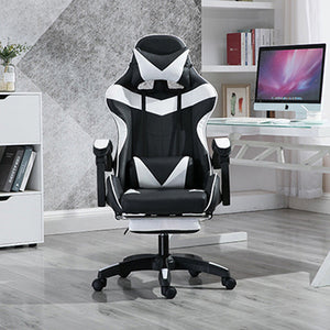 White with footrest