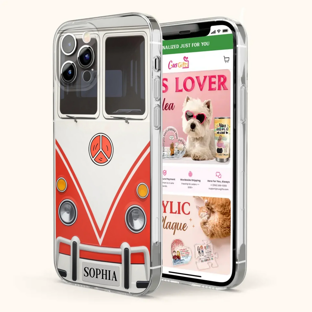 Personalized Car Phone Case - Gift Idea For Car Owner - Case For iPhone/ Samsung