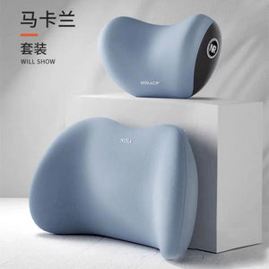 blue[One headrest+one lumbar support]