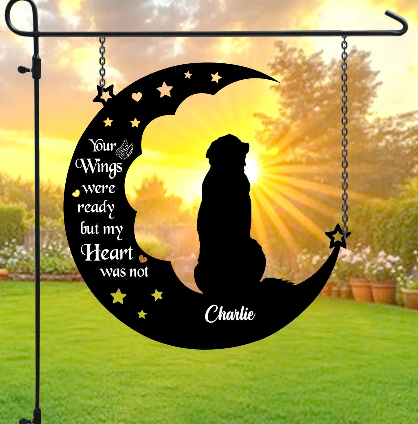 Personalized Memorial Dog Metal Sign - Memorial Gift Idea For Dog Lover