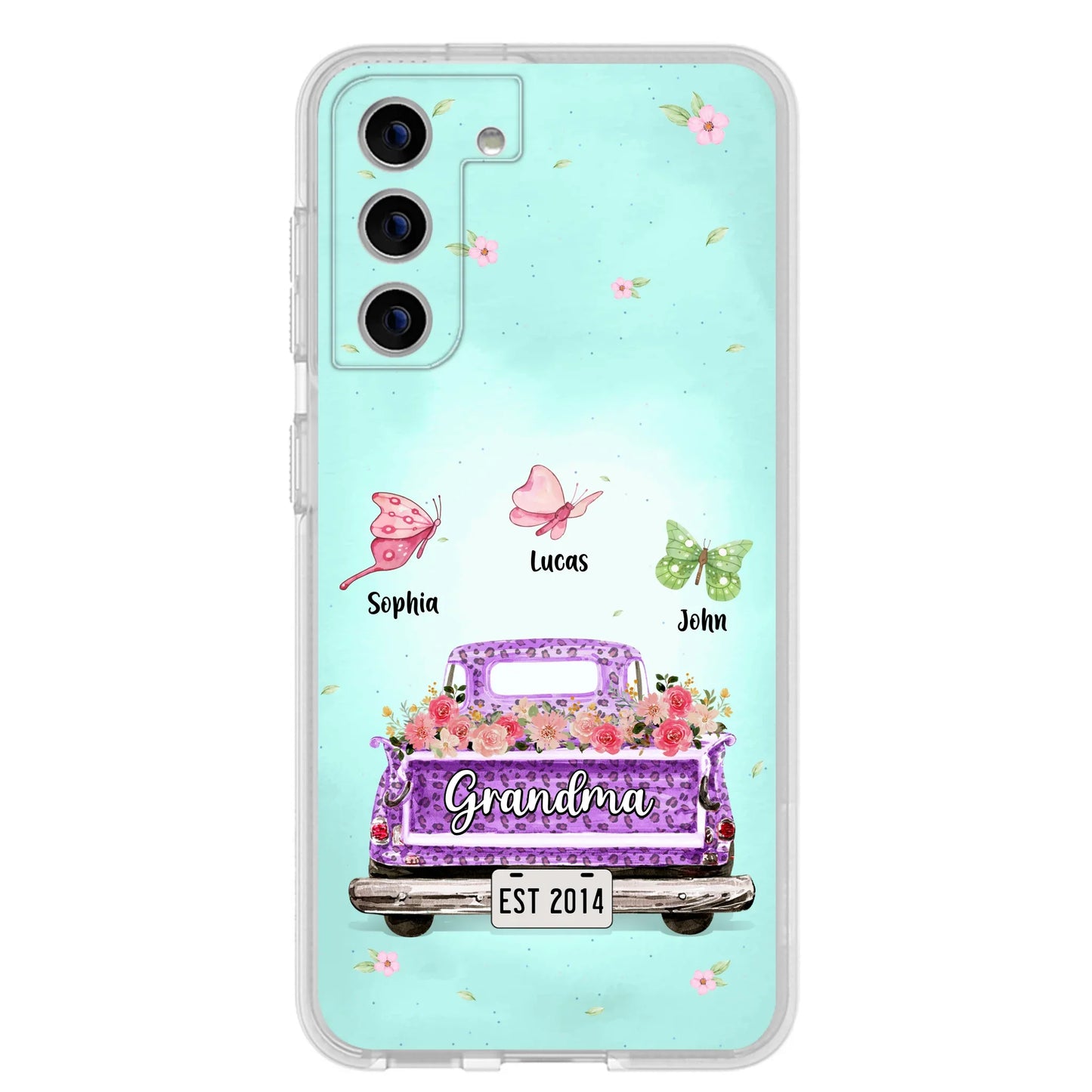 Custom Personalized Grandma Phone Case - Gift Idea For Grandma/ Mom - Case For iPhone/ Samsung