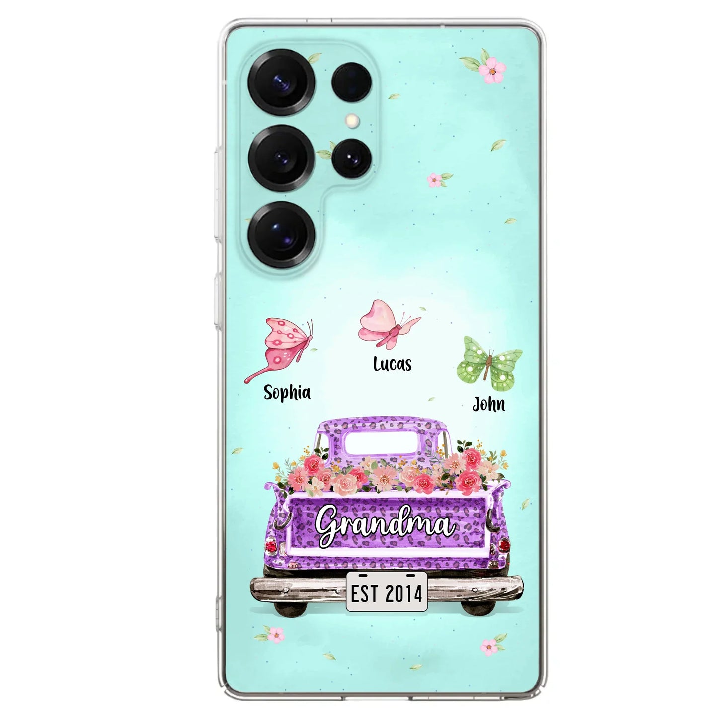 Custom Personalized Grandma Phone Case - Gift Idea For Grandma/ Mom - Case For iPhone/ Samsung