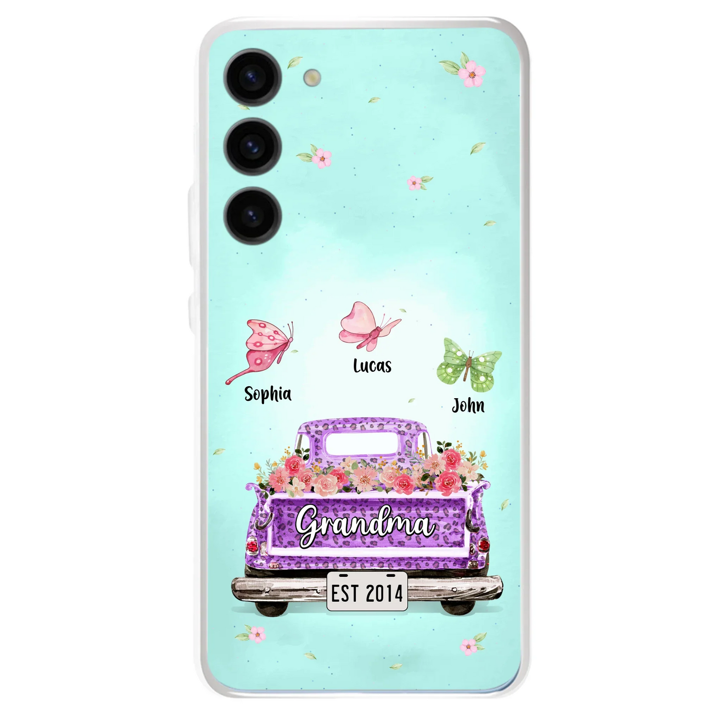 Custom Personalized Grandma Phone Case - Gift Idea For Grandma/ Mom - Case For iPhone/ Samsung