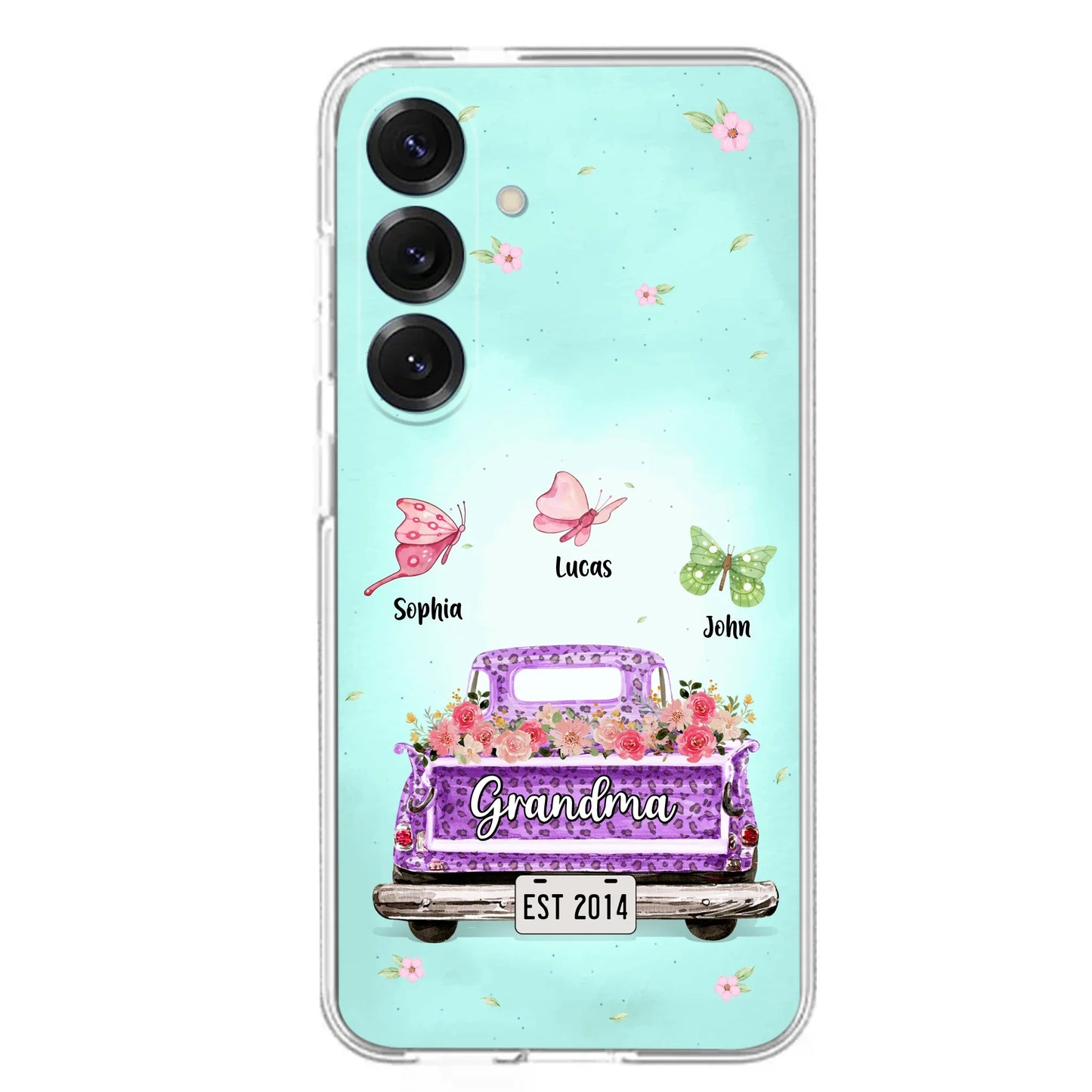 Custom Personalized Grandma Phone Case - Gift Idea For Grandma/ Mom - Case For iPhone/ Samsung