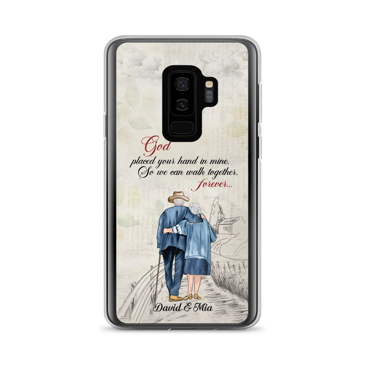 Personalized Old Couple Phone Case - Best Gift For Couple - Case For iPhone And Samsung