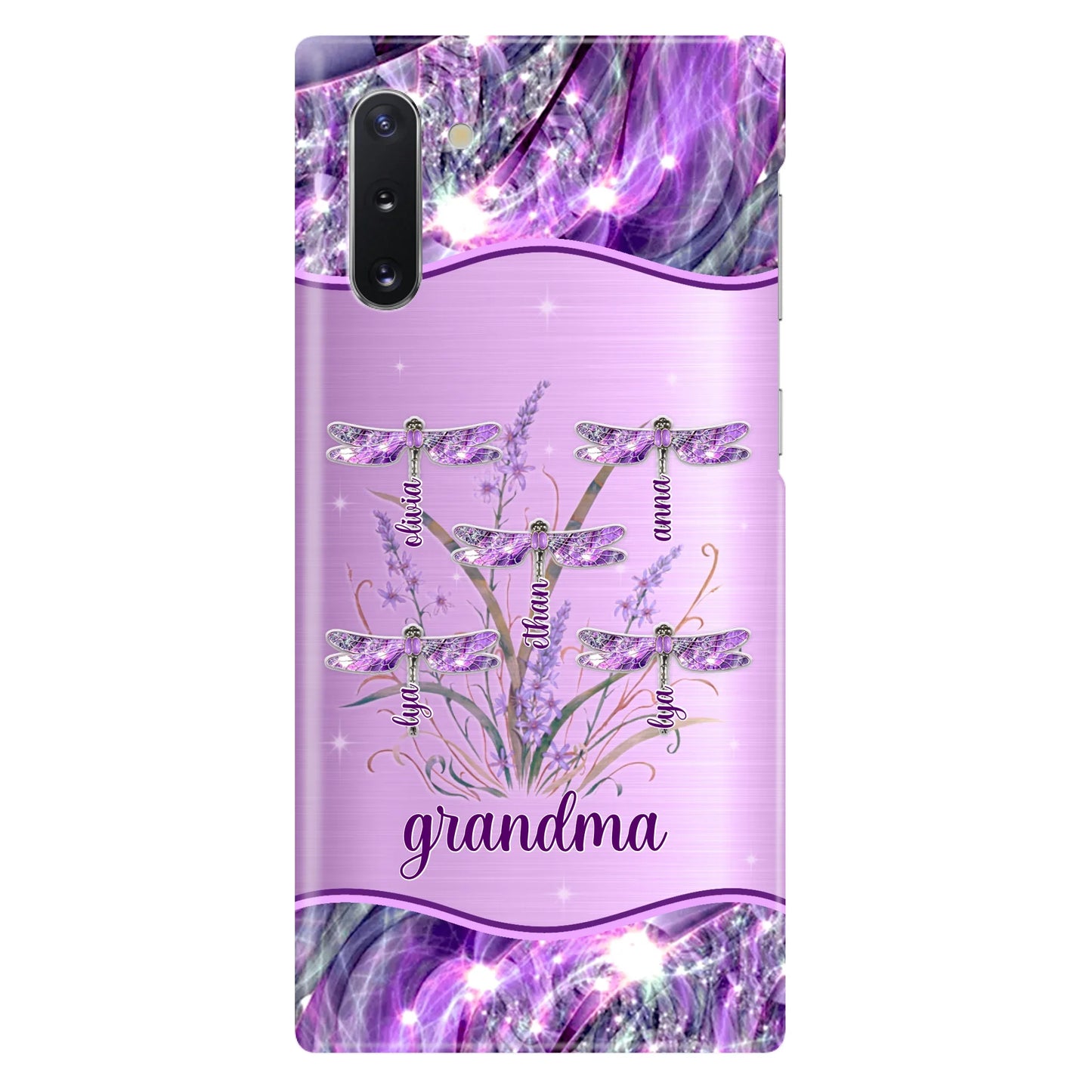 Custom Personalized Grandma Phone Case - Gift Idea For Grandma/ Mom - Case For iPhone/ Samsung
