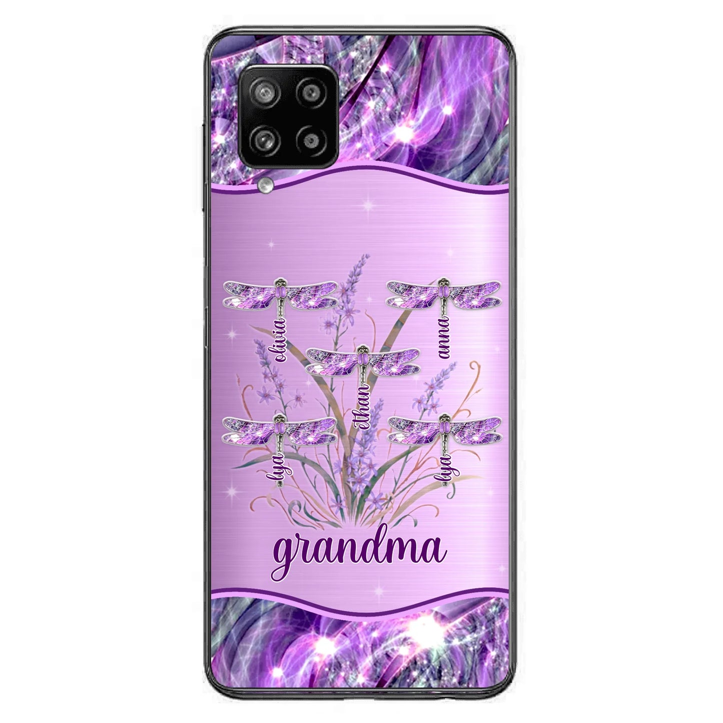 Custom Personalized Grandma Phone Case - Gift Idea For Grandma/ Mom - Case For iPhone/ Samsung