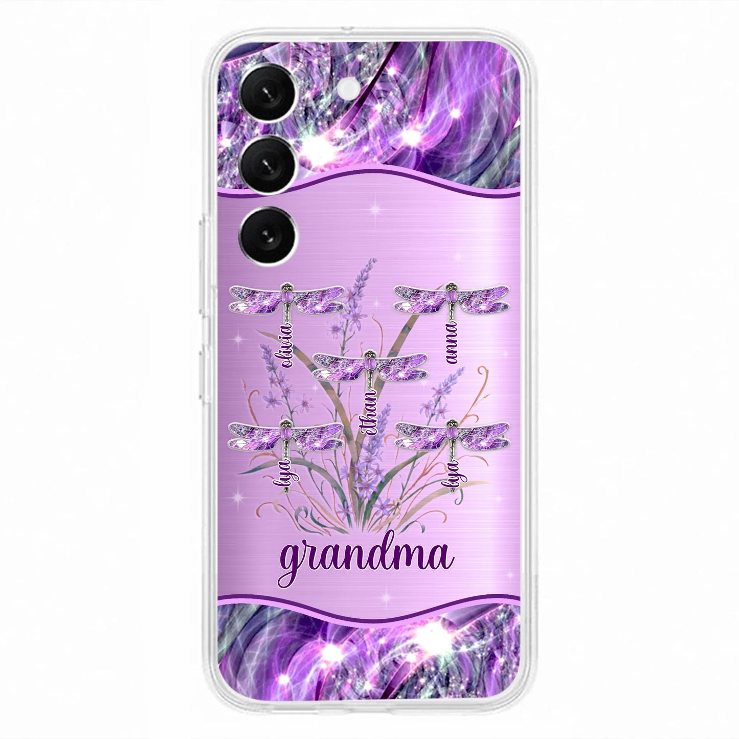 Custom Personalized Grandma Phone Case - Gift Idea For Grandma/ Mom - Case For iPhone/ Samsung
